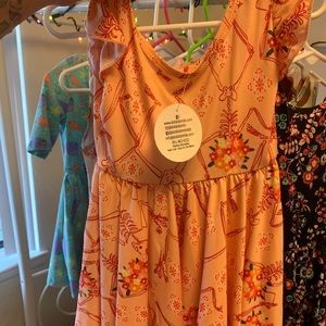 Dot dot skeleton dress